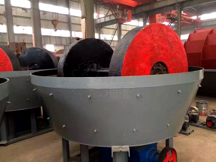 Gold Mill Machine Wet Disc/Pan Mill/Gold Stone Grinding Gold Ore Machine/Gold Processing Machine