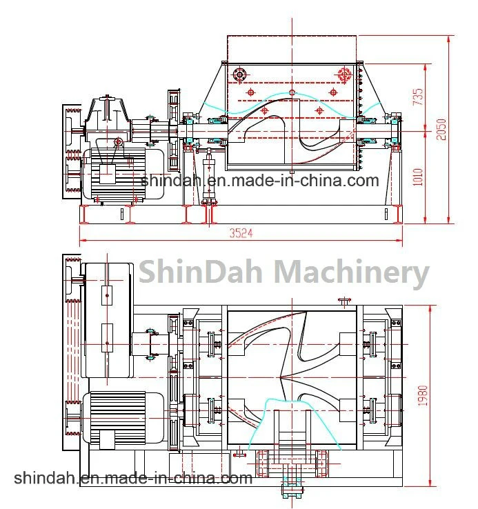 High Viscosity Adhesive Kneader Mixer with Sigma Z Blades