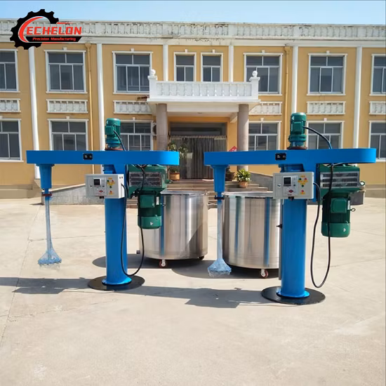 Промышленное двойное устройство с диспергатором для смазки гидравлического планетарного смесителя бурового раствора на литиевых батареях