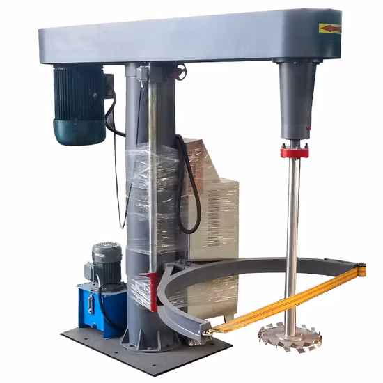  Клейкие цветные пигментные чернила и другие химические продукты.  Промышленный диспергатор жидкости