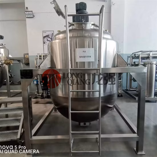 Доступен сертификат на резервуар реактора из нержавеющей стали