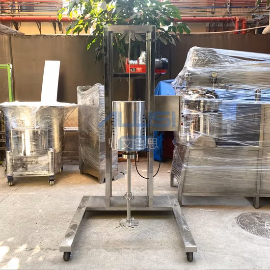 Высокоскоростной диспергатор из нержавеющей стали для акриловых красок.